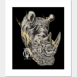 Rhino Posters and Art